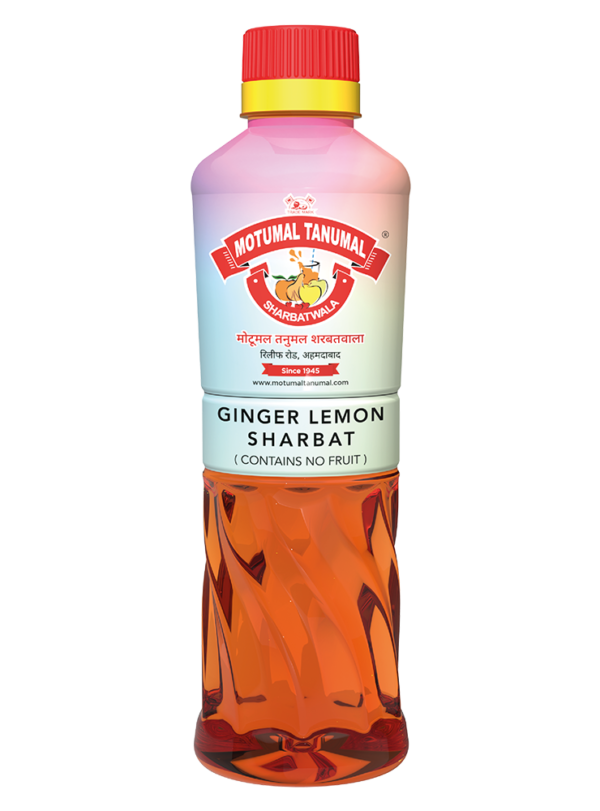 ginger lemon sharbat